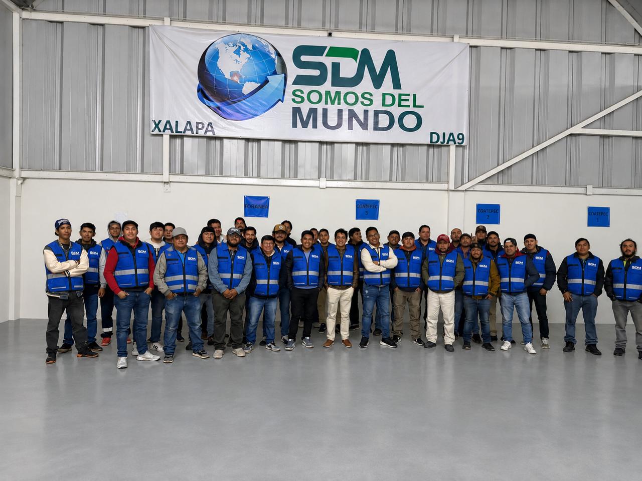 Equipo operativo SDM en Xalapa